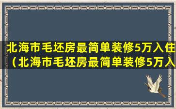 北海市毛坯房最简单装修5万入住（北海市毛坯房最简单装修5万入住要多少钱）