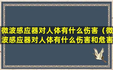 微波感应器对人体有什么伤害（微波感应器对人体有什么伤害和危害）