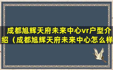 成都旭辉天府未来中心vr户型介绍（成都旭辉天府未来中心怎么样）