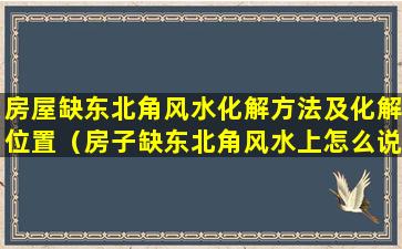 房屋缺东北角风水化解方法及化解位置（房子缺东北角风水上怎么说(有具体化解方法)）