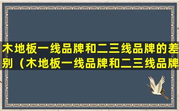 木地板一线品牌和二三线品牌的差别（木地板一线品牌和二三线品牌的差别是什么）