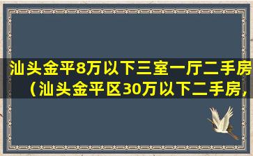 汕头金平8万以下三室一厅二手房（汕头金平区30万以下二手房,铺面出租五八同）