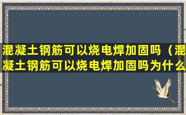 混凝土钢筋可以烧电焊加固吗（混凝土钢筋可以烧电焊加固吗为什么）