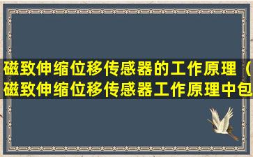 磁致伸缩位移传感器的工作原理（磁致伸缩位移传感器工作原理中包含了哪些效应）