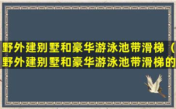 野外建别墅和豪华游泳池带滑梯（野外建别墅和豪华游泳池带滑梯的区别）